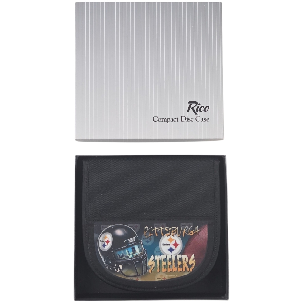 Pittsburgh Steelers CD Organizer Holds 12 Discs